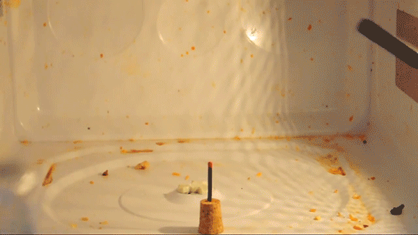 Generating plasma inside a microwave